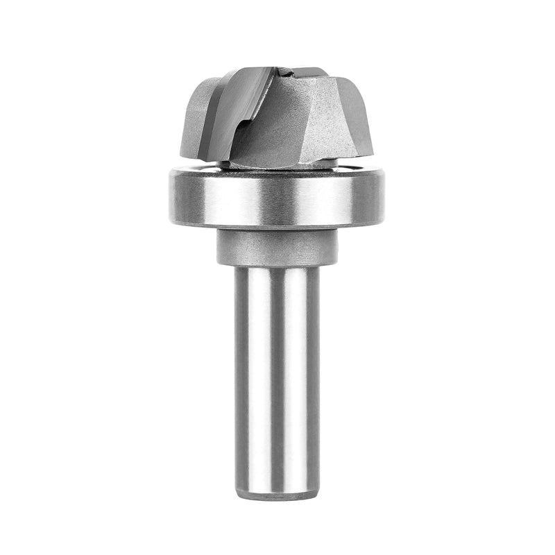SpeTool Bowl and Tray Template Router Bit with Bearing 1/2 Inch Shank 1-1/4 Inch Cutting Diameter,Carbide CNC Router Bowl Bits Woodwroking Tool