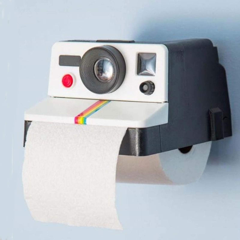 Retro Camera Toilet Paper Holders Home Toilet Deco Tissue Box Gift,Funny Toilet Paper Holder
