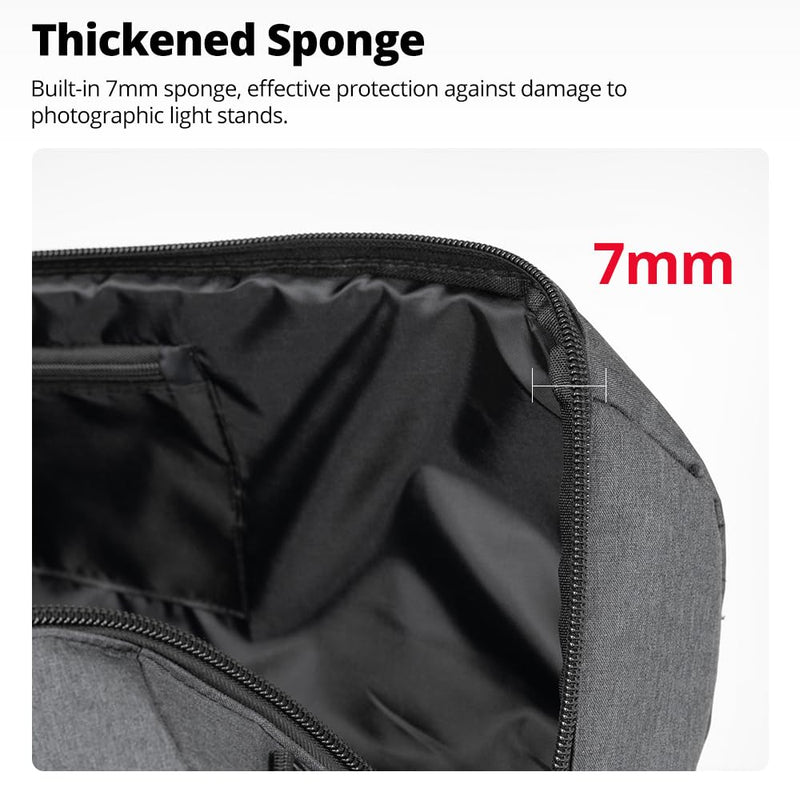AMBITFUL Widened Version Tripod Carrying Case Bag 21/25/31/39/43/47/51/55/ for Light Stands,Boom Stand,Umbrella and Tripod Photography Accessories (39.37in(100cm)*Φ8.66in(22cm)) | Widened Version fits Tripods,Boom Stands & Umbrellas. Padded Protection,...