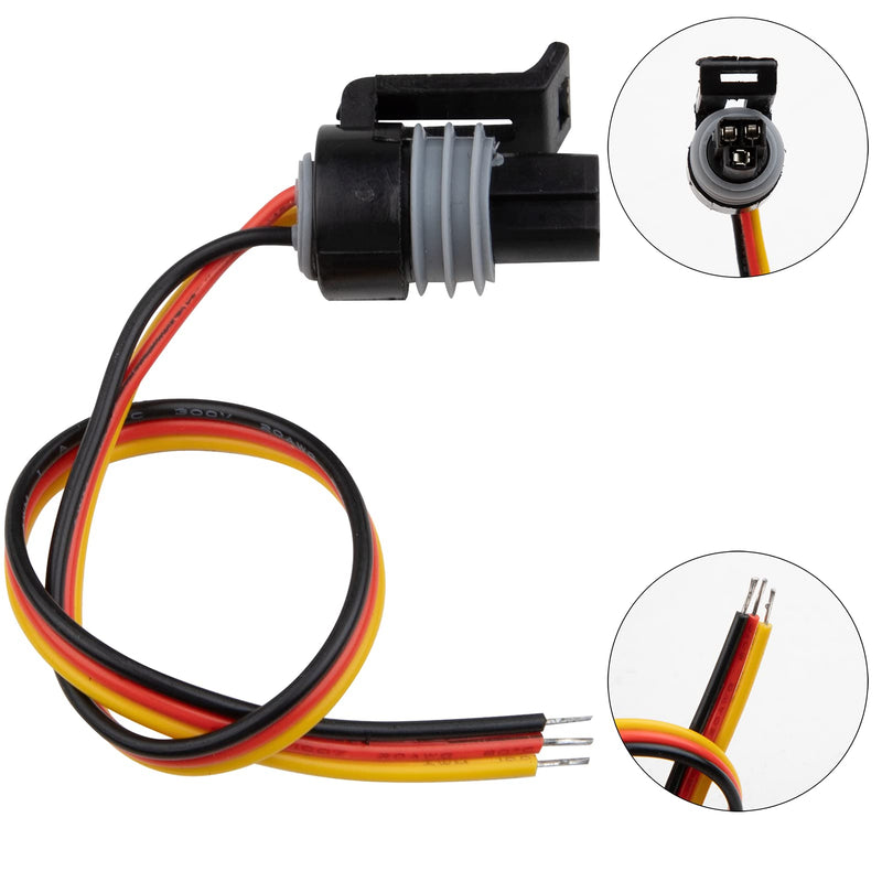 ICP Sensor Injection Control Pressure with Harness Kit Fits 7.3 Powerstroke Diesel E350, F250, F-350 Replaces F6TZ-9F838-A, 1807329C92, CM5227