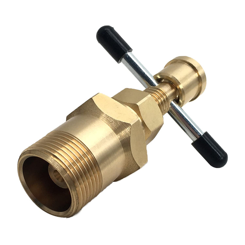 Olive Puller, Pipe Olive Remover Puller Tool Suitable for Brass Pipes with Diameters of NPT 1/2" & 3/4", Not Damage Corrosion-Resistant Plumbing Compression Sleeve Puller, Ferrule Puller