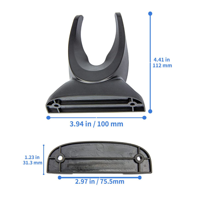 Universal Barcode Scanner Holder, Barcode Scanning Holder, Barcode Reader Rack Bracket Wall Mount Accessiors Fit for Most Scanner Barcode Scanners Label Readers (5pcs-Style U) 5pcs-Style U