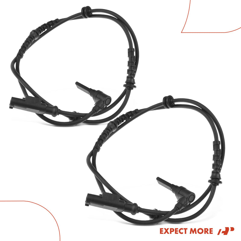  [AUSTRALIA] - A-Premium 2PC Set Front ABS Wheel Speed Sensor Compatible with 2014 2015 2016 2017 2018 2019 Ram ProMaster 1500 2500 3500 [4WD] Front Driver & Passenger Side, Replace# 0265007685, 51725099 Pack of 2