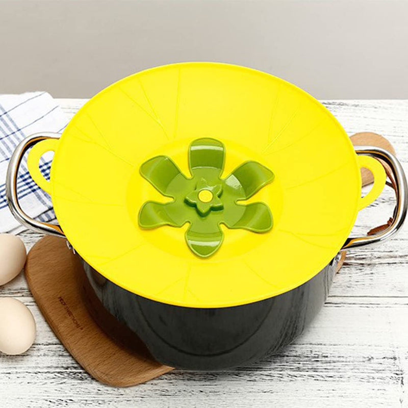 3pcs Silicone Lid Set, Microwave Splatter Cover, Reusable Heat Resistant Lids, Boil Safeguard, Spill Stopper, Multi-Function Kitchen Covers, Fridge Dishwasher Safe 3 PCS Grey