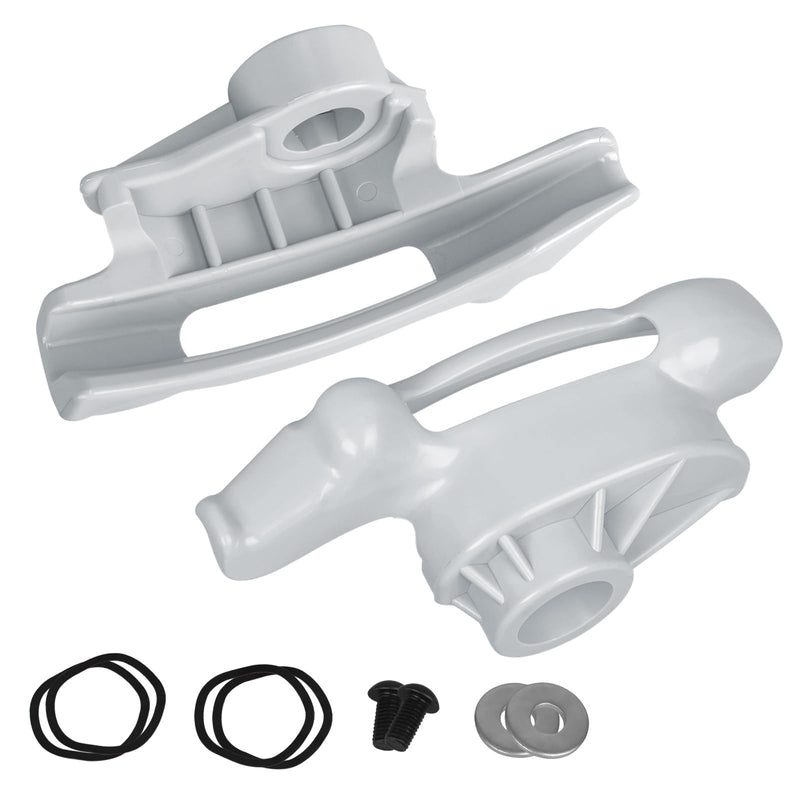 IWIWE Low Profile Nylon Mount/Demount Head Kit Replacement for Coats Tire Changer Machine for Low Profile Tires Duck Head Part# TC184432 8184432 (Grey-2Pack)
