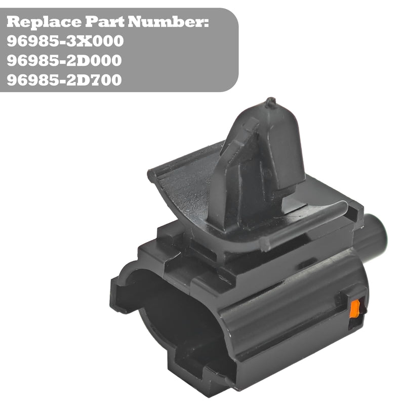 96985-3X000 Ambient Temperature Sensor with Connector Pigtail Harness - Compatible with Some Hyundai and Kia Vehicles Model Replace 96985-2D000, 96985-2D700