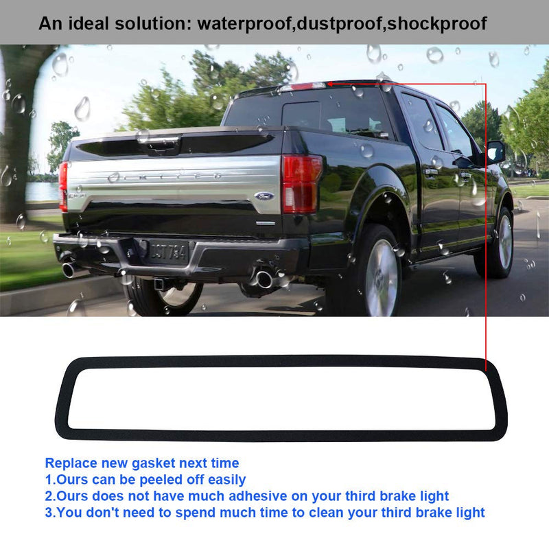 3rd Third Brake Light Seal Gasket Compatible with Dodge Ram 1500 2009 to 2018, Dodge Ram 2500 3500 2010 to 2018