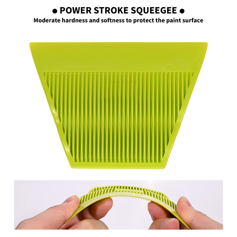 Vehicle Tint Squeegee PPF Tools Car Wrap Kit Corner Shank Scraper Window Water Wiper Knife Blade Cutter Car Paint Protective Film Wrapping Kit Window Tint Tools PPF Installation Kit