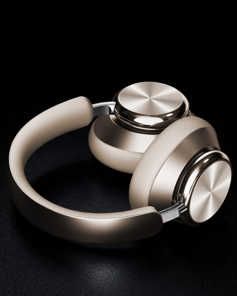 Wentronic Y03 Bluetooth Headphones Wireless Active Noise Cancelling Over Ear Headphones 48 Hours Playtime High Sound Quality 6 EQ Music Mode Headphones with Soft Ear Cushion - Starlight