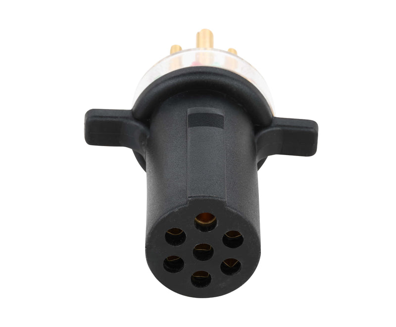 Innovative Products of America (7865L) 7-Way Round Pin Tractor Trailer Circuit Chaser™ for Testing Turn Signals, Hazard Lights, Brake Lights and More Circuit Tester