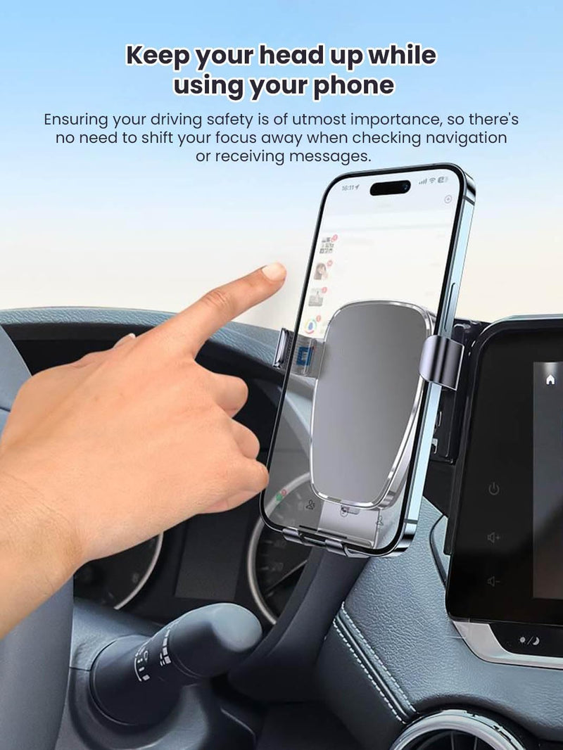 Martoffes™ Screen Phone Holder Made for Ford EcoSport 2018 to 2022 (8.0-INCH Touchscreen Display) Dashboard Screen Cell Phone Dash Mount Accessories