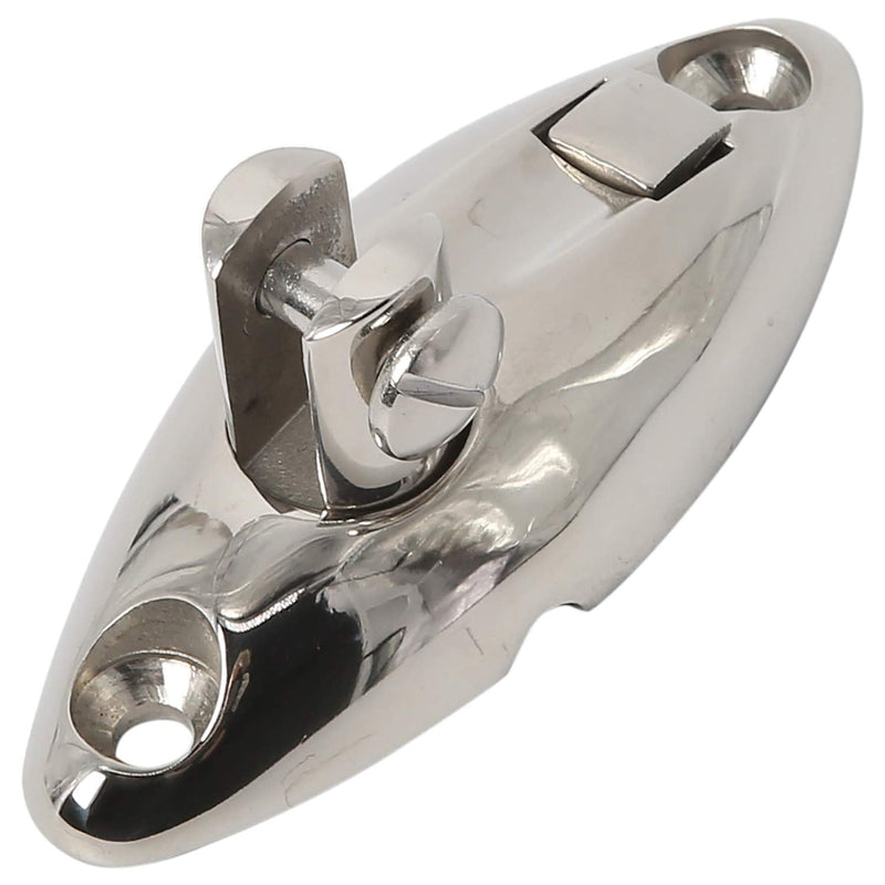 NovelBee 4 Pack of 316 Stainless Steel Quick Release Bimini Top Swivel Hinge Deck Side Mount Marine Hardware