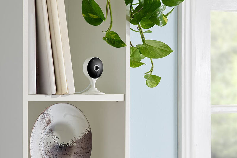 Lorex 2K Indoor WiFi Security Camera | Magnet Base Flexible Placement | Pet Cam, Baby Cam | IR Night Vision | Person Detection | 2 Way Talk | 16GB MicroSD Included | No Monthly Fee