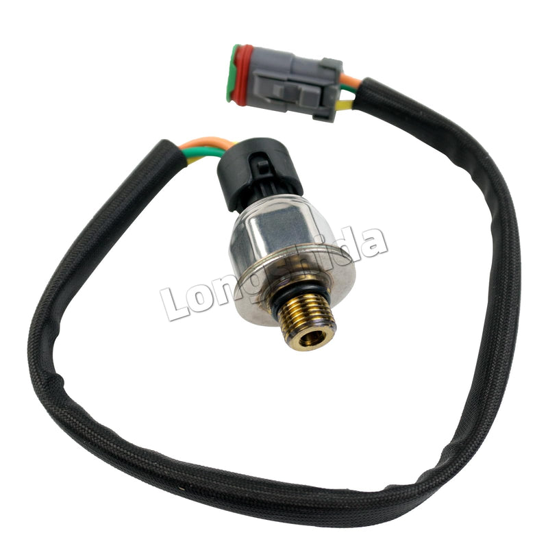 224-4536 Fuel Rail Pressure Sensor 3PP6-1 Compatible with Caterpillar On Highway Engines C7 C9 1946726