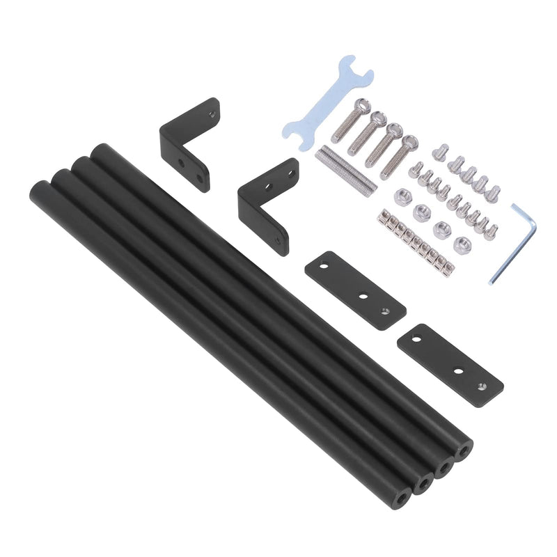 Aluminum Alloy Supporting Rod Set S4 Metal Tie Rod for CR-10S CR-10 3D Printer Stabilization