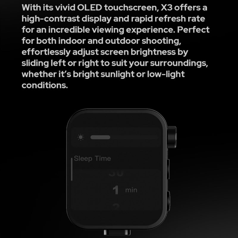 Godox X3-S X3S X3 S Touchscreen TTL Wireless Flash Trigger for Sony, 2.4GHz Wireless, High Speed Sync, OLED Screen Adjustable Brightness TTL Speedlight Transmitter for Sony Cameras