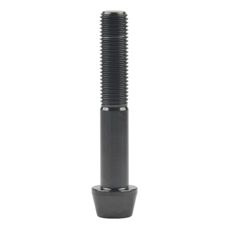 Titanium M10x20 25 30 35 40 45 50 55 60 70 80 100 Ptich 1.25 1.5mm Hex Allen Socket Head Bolt Screws Pack of 4 (M10x60mm Pitch 1.25mm, Black) M10x60mm Pitch 1.25mm
