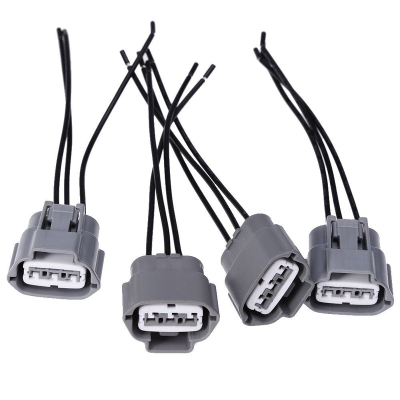 Ignition Coil Connector Plug Wiring Harness Pigtail Replacement for Nissan Altima 2007-2015 Nissan Sentra 2000-2012 (4-Pack)