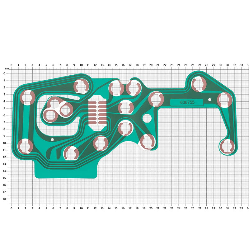 BENET Replacement for Corvette C3 1978-1982 Speedometer and Tachometer Printed Circuit Board 606755