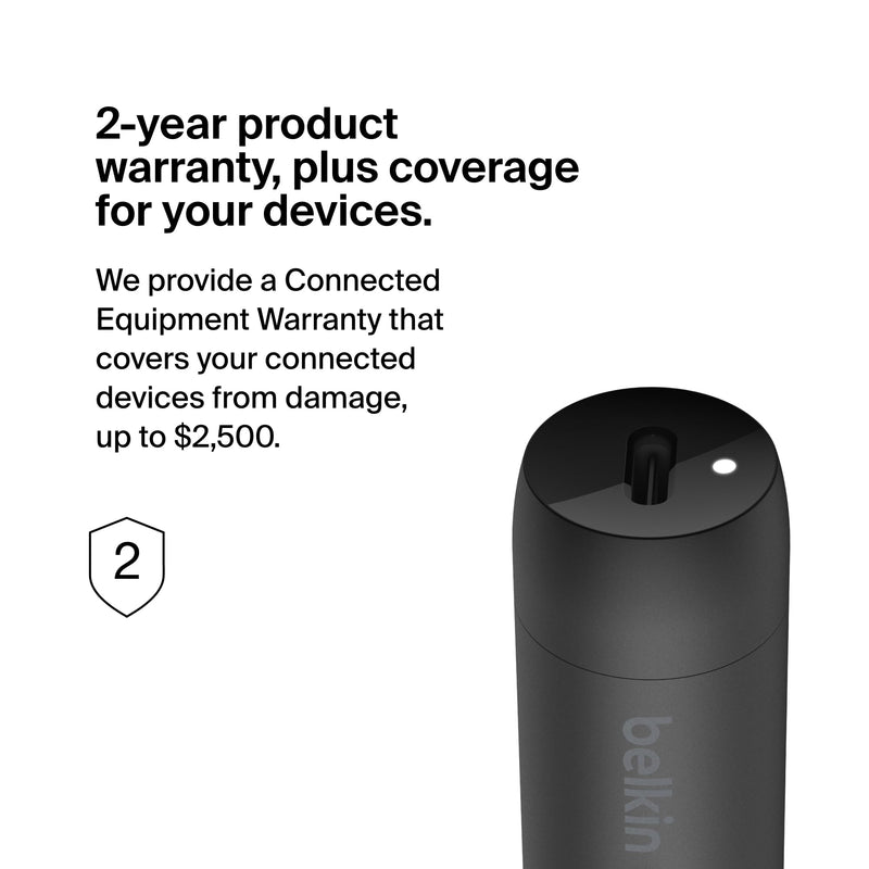 Belkin BoostCharge 30W USB-C Car Charger with USB-C Cable | Compact fast charging, USB-C Power Delivery, for iPhone 16, iPhone 15, Galaxy S25, Pixel 9, Nintendo Switch 2 54mm x 20mm Charger + USB- C Cable