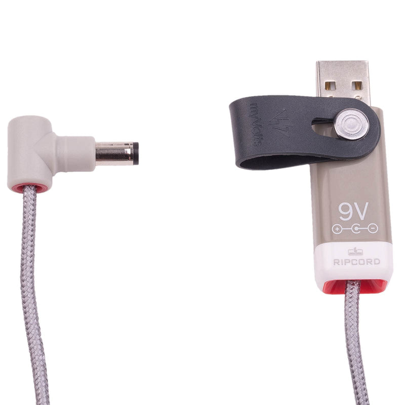 myVolts Ripcord USB to 9V DC Power Cable Compatible with Empress Effects ZOIA Synth