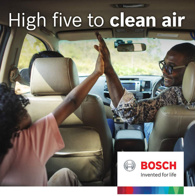 BOSCH 6081C HEPA Cabin Air Filter - Compatible with Select Ford Expedition, F-150, F-150 Lightning, F-250 , F-350 , F-450, F-550 Super Duty; Lincoln Navigator 10.2" x 11.4" x 1.8"