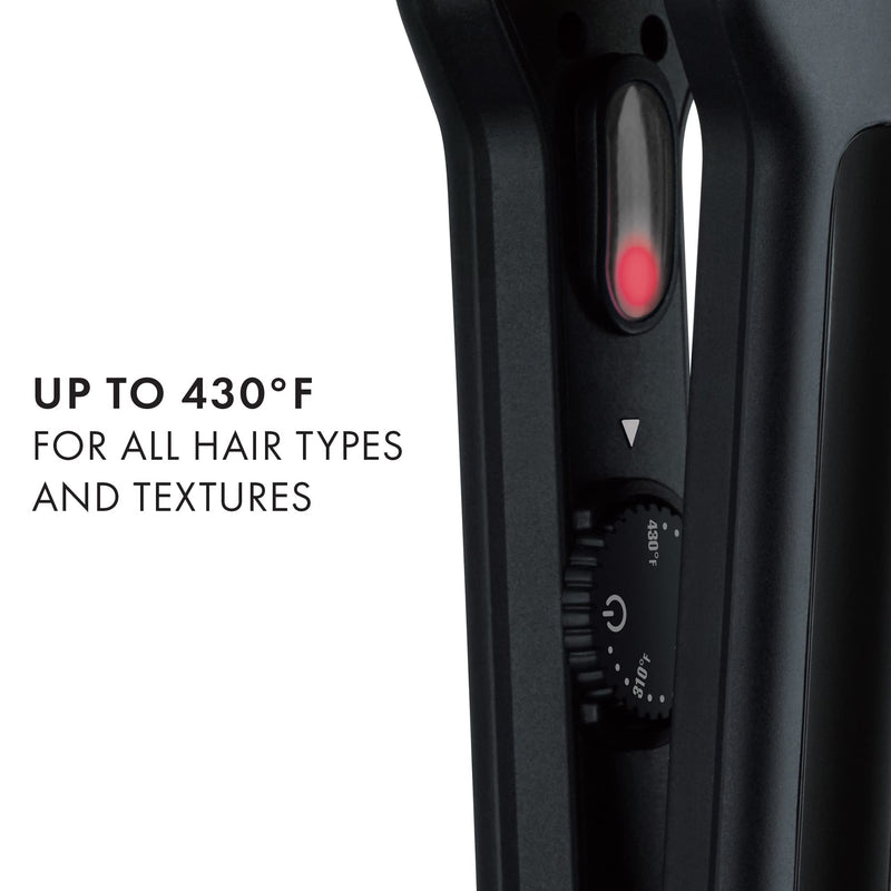 Hot Tools Professional 24K Gold 3-in-1 Crimper & Flat Iron Combo, 1 ½”, 1 ct.