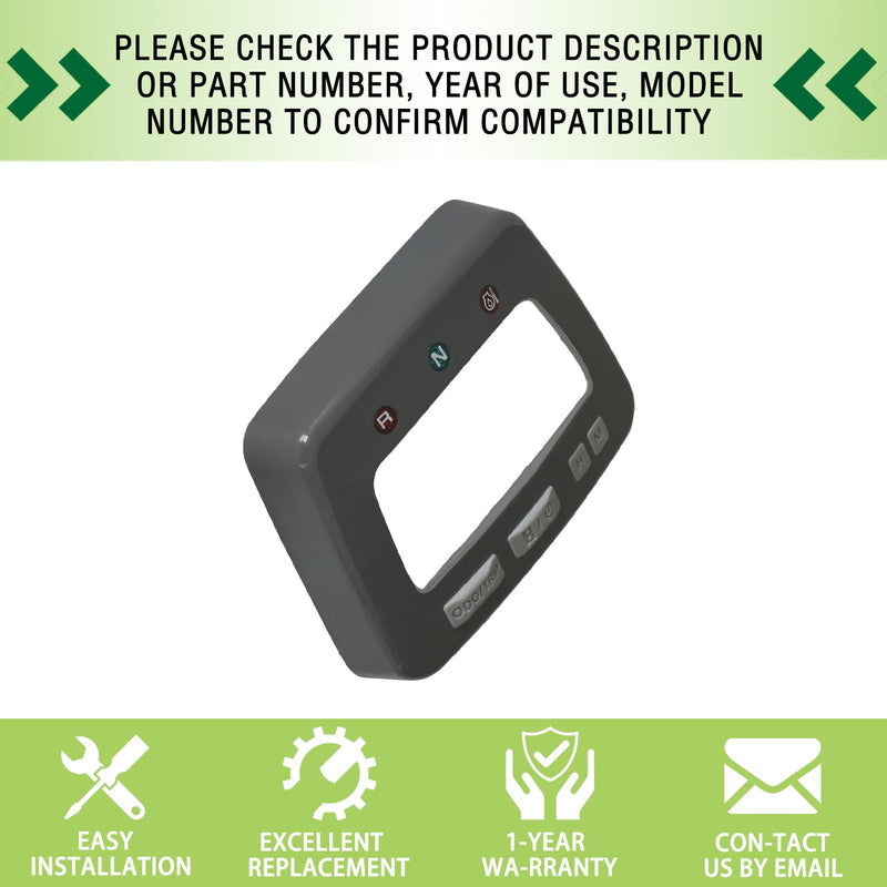 Speedo Meter Dash Upper Cover Speedometer Case Compatible with Honda Rancher TRX350FM TM TE 2000-2006 Foreman TRX450FM 1998-2001 Rubicon TRX500FA 2001-2004 Replaces 37201-HN0-A01