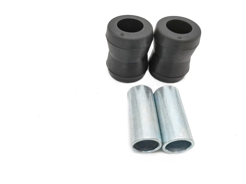 Hourglass Shock Eye Bushing ID 5/8" with Double M10 Sleeves,4X Eye Bushing 4X Sleeve,shock bushing,sway bar links bushing
