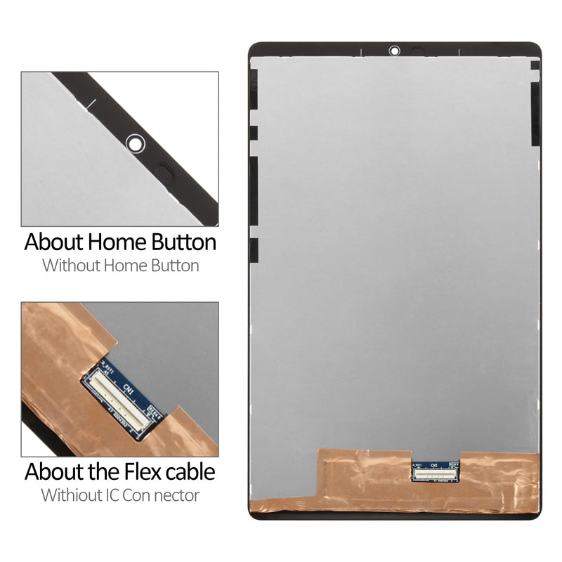 Original for Lenovo Tab M8 4th Gen TB-300FU Screen Replacement 8.0" Black IPS Display Assembly 2023 Touch Digitizer TB-300XU with Repair Tools