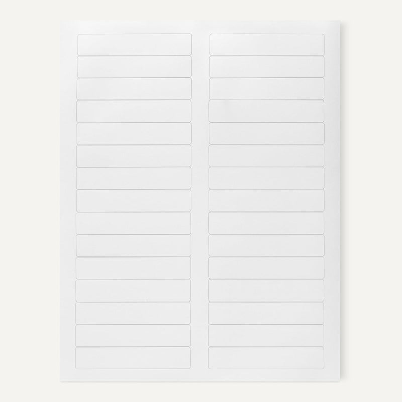 Amazon Basics File Folder Labels, White, 2/3" x 3-7/16", 1500 Count