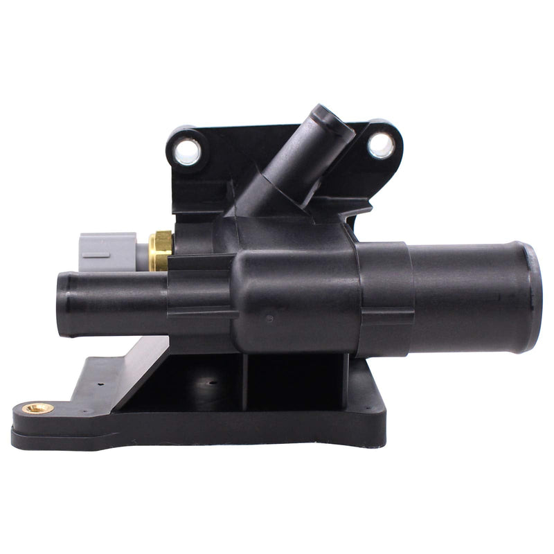 NewYall Engine Coolant Water Outlet Thermostat with Sensor for Mazda 3 5 6 2006-2015, CX-7 2010-2012 LF941517Z LF94-15-17Z 902-690