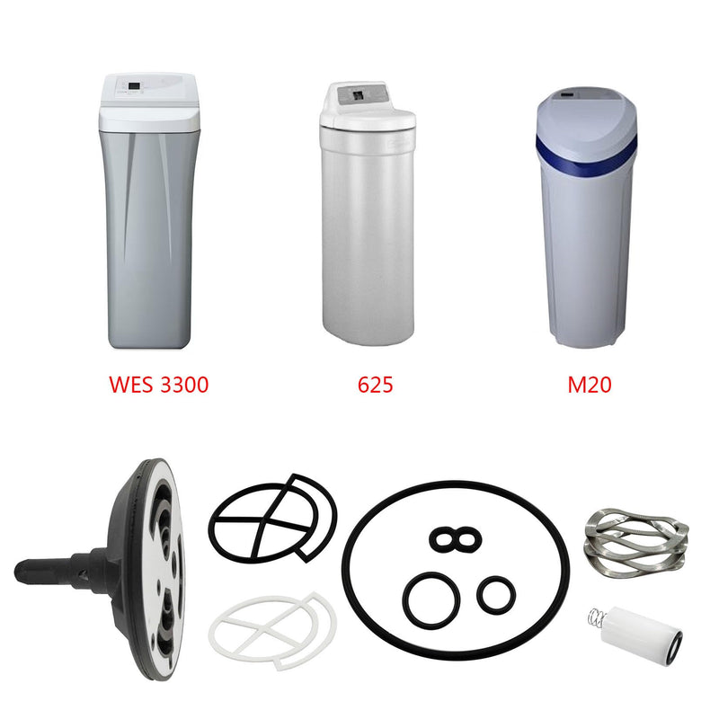 7238468 Water Softener High Flow Valve Rotor and Seal Kit Solved Leak Only Applicable to Valves with 5 Fixed Cover Screws 7238468