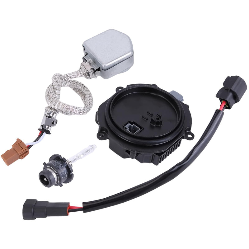 Xenon Headlight Ballast Control Unit with Igniter & D2S Bulb 28474-89904 Fit for Nissan 350Z Altima Maxima Murano Rogue 350ZR, for Infiniti G35 G37 M35 M45 FX35 FX45 Q40 Q50 QX60 QX70 QX80