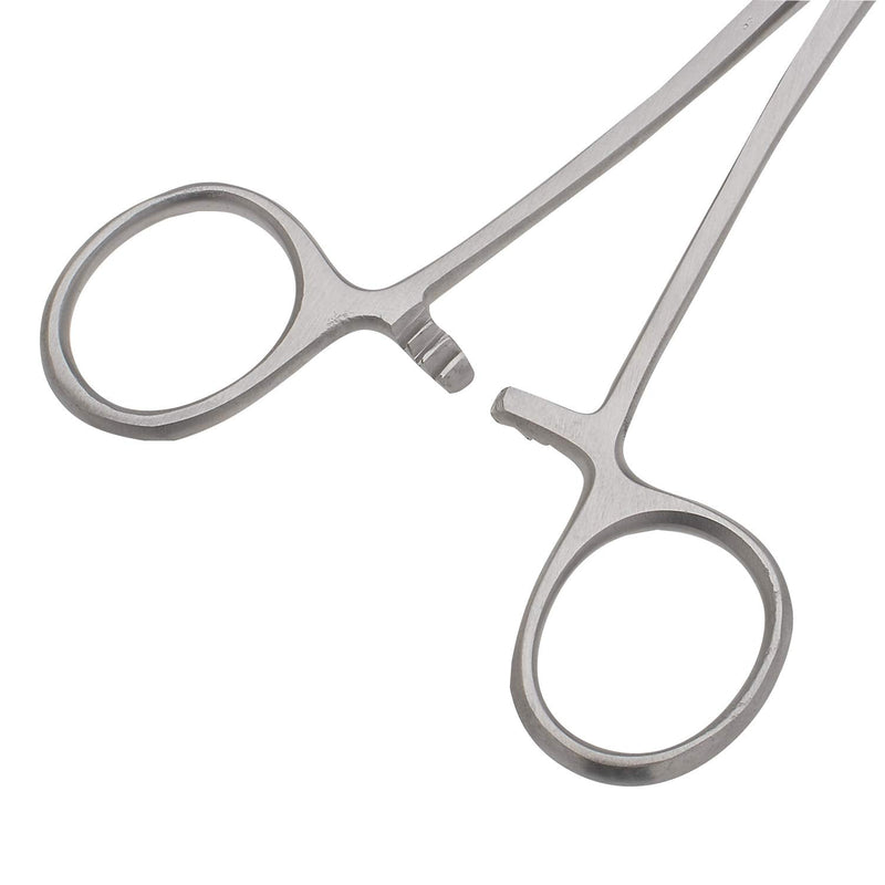 6-Pack Straight Kelly Hemostat Forceps, 5.5", Surgical Stainless Steel