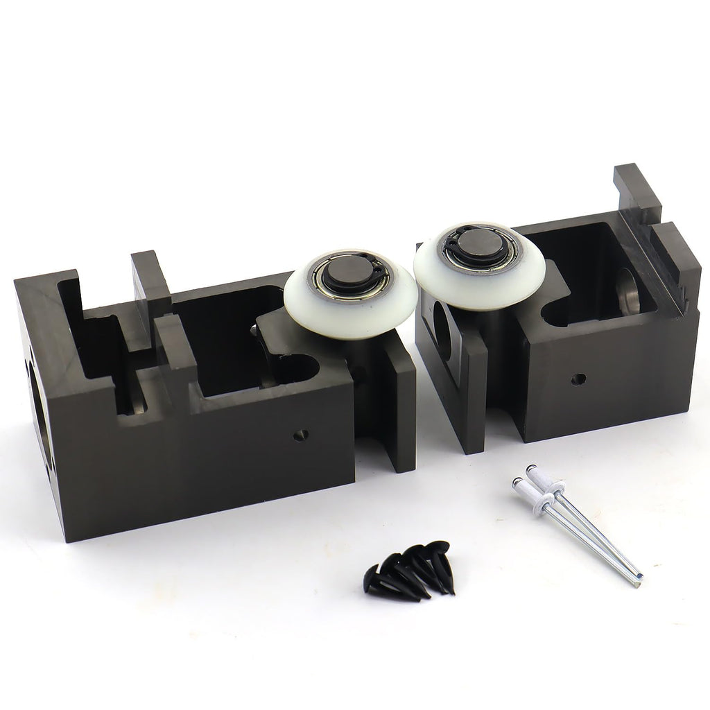 379060 Standard Bearing Block Kit with Roller Shoe for in-Wall Slide-Outs on Rv, Includes Upper and Lower Blocks, Exact-Match Component.