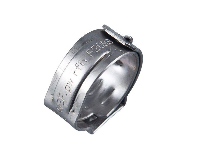 (Pack of 200) EFIELD 1/2-inch Stainless Steel Pex Cinch Clamp Rings for Pex Tubing Pipe (1/2 inch-200 Pieces)