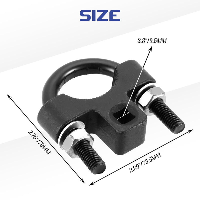 DASBET Inner Tie Rod Removal Tool 3/8" Universal Low Profile Tool for Inner Tie Rod Ball Joint Removal and Installation