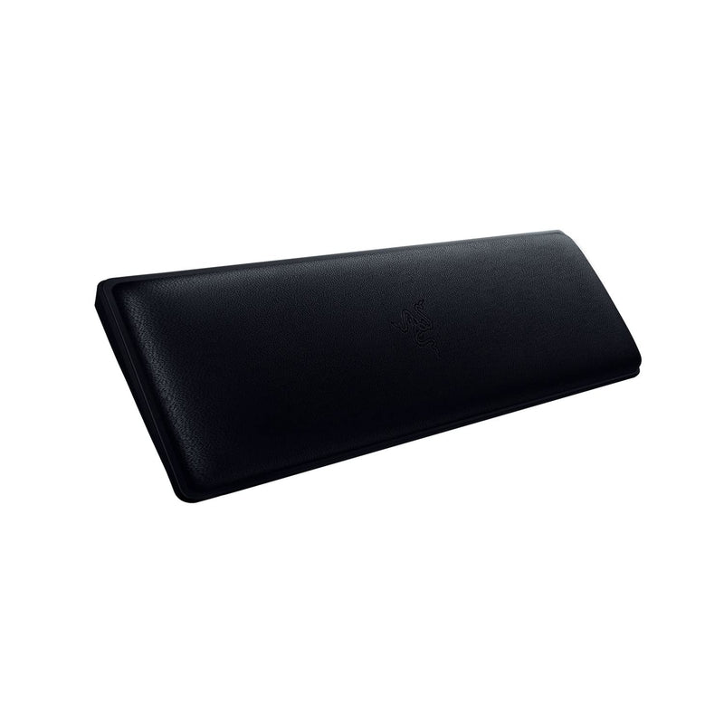 Razer Ergonomic Wrist Rest for Mini Keyboards: Plush Leatherette Memory Foam Cushion - Anti-Slip Rubber Feet Mini Keyboard