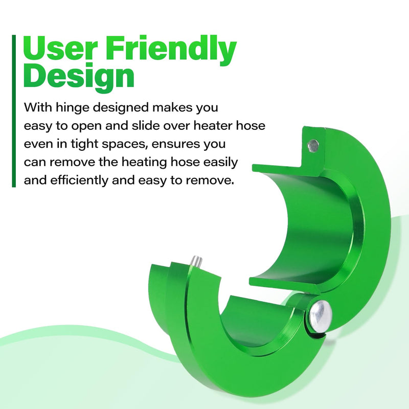 Heater Hose Disconnect Tool Compatible with GM Vehicles 3/4" Heater Quick Removel Release Tool # 39190 (Green) Green