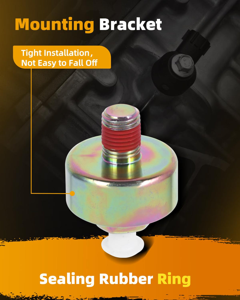 ROADFAR Ignition Knock Detonation Sensor 10456018 Fit for Chevy Express 1500 2500 3500/C1500 C2500 C3500/K1500 K2500/Impala/Blazer, for Cadillac Escalade, for Buick Roadmaster 1985-2002 2.5L - 8.1L