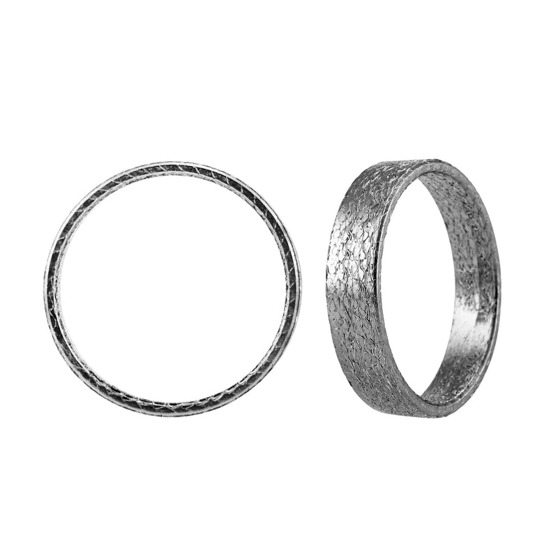 Mofun Exhaust Gasket Compatible with Harley Big Twin and Sportster Models,Dyna,Touring,Softail 1984-2024,1 Pair 2pcs, Made of Wire and Graphite