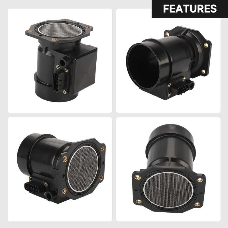 Mass Air Flow Sensor - MAF Sensor - Compatible for Subaru Impreza 1993-1998 & Forester Base L S 2.5L H4-Gas 1998 - Replace Part 22680-AA160