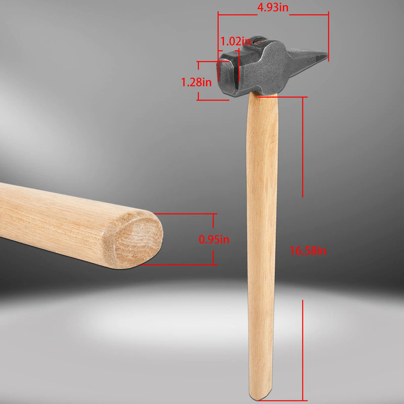 Blacksmith Hammer Eye Punch Top Tools Used with a Striker Ideal for Hot Forging