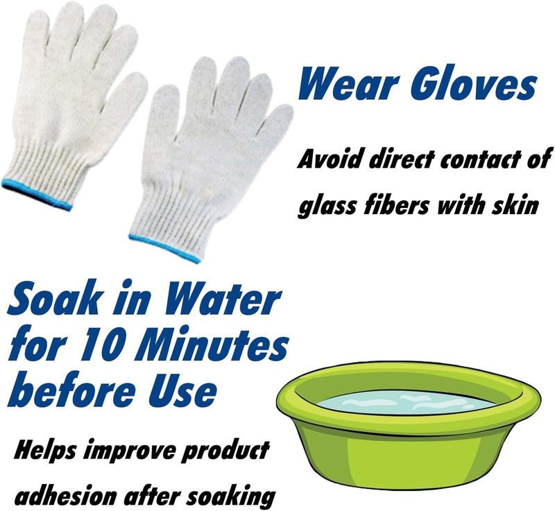Arespark Exhaust Header Wrap, 2in x 16.5ft Black Heat Shield Tape with Stainless Steel Zip Ties 10pcs for Car Motorcycle Exhaust Manifold Heat Insulation Tape