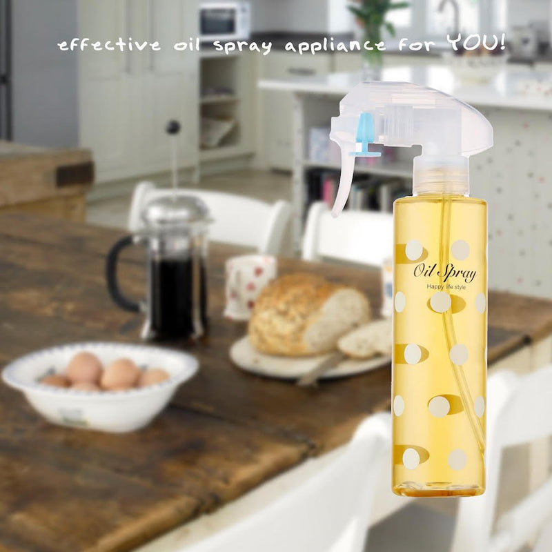 Olive Oil Sprayer Oil Mister Kitchen and Grill Cooking Oil Bottle Refillable Non-Aerosol (200ml/7oz) - Set of 2 PlasticB