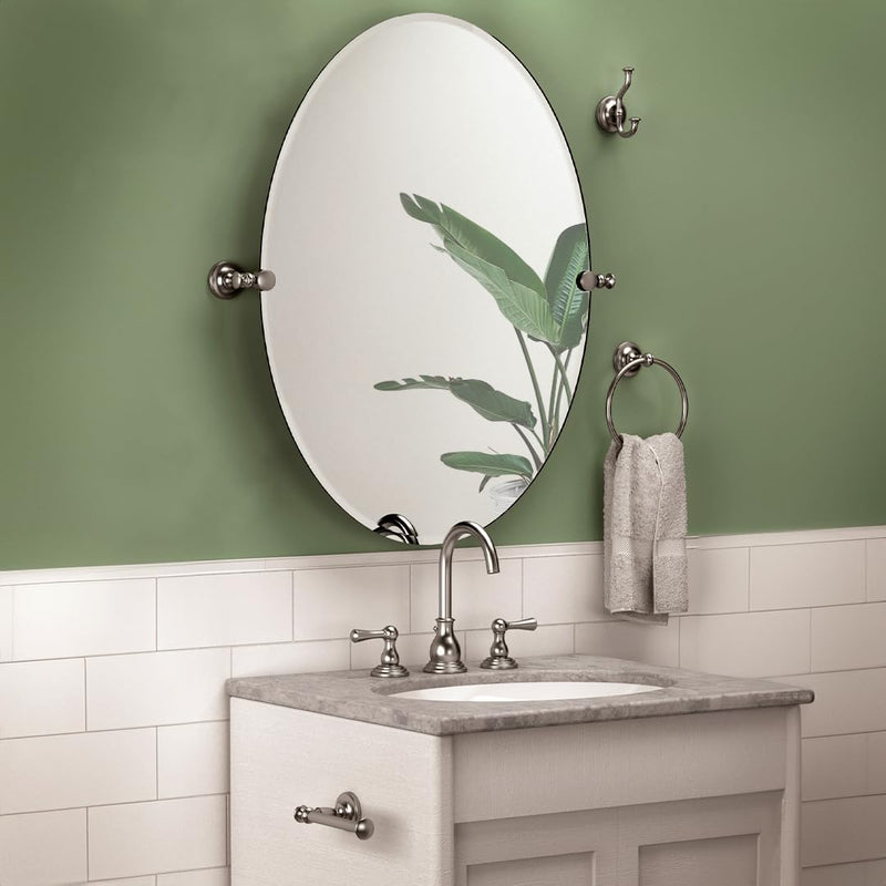 Gatco 4123AZ Tavern Tissue Holder, Polished Nickel/Wall Mounted Euro Style Toilet Tissue Holder, 7.13" W