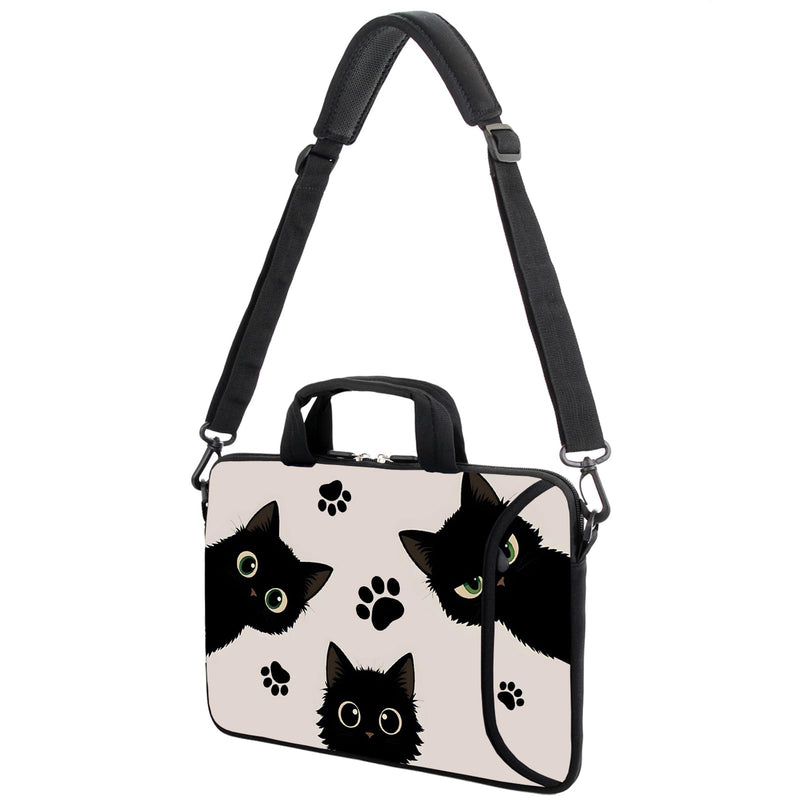 17" Shoulder Bag Adjustable shoulder strap Laptop sleeve Carrying case with mouse and power adapter storage bag (RYJD-17-8) Ryjd-17-8