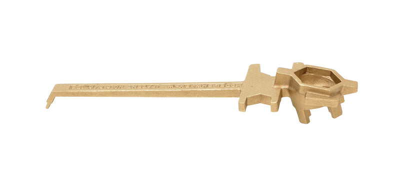 Vestil BNW-BX-W Bronze Alloy Non-Sparking Straight Drum Bung Nut Wrench