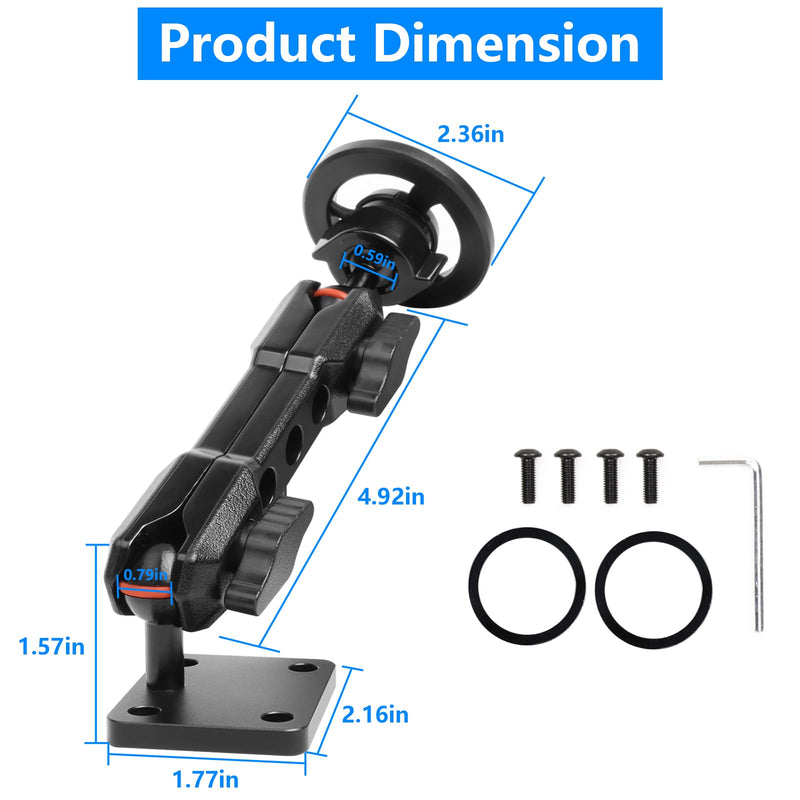 Magnetic Phone Mount for 2024-2026 Jeep Wrangler JL 4XE | MagSafe Dashboard Holder for 12-17 Series Accessories, 360° Rotation Phone Holder for 2025-2026 Jeep Gladiator JT